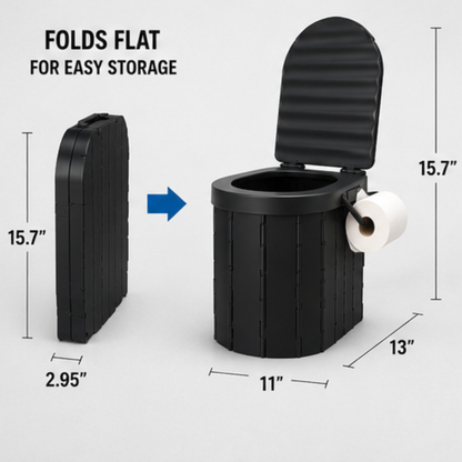 Road Relief™ Portable Toilet